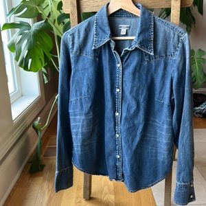 🛍️ Womens Denim Jean Shirt